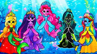 My little pony EG Collection - Mermaids Angels and others-MLP Paper craft