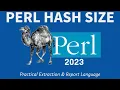 Perl Programming - Hash Size 2023