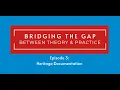 Heritage Documentation - Methods Technologies Uses Bridging the Gap
