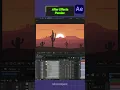 Camera 3D Parallax Landscape Animation in After Effects Tutorials