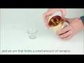 Tealight Cremation Urn Keepsakes