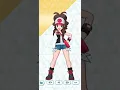 Pokemon Masters EX Hilda all moves animations voiceovers iphone android DEX