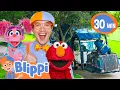 Blippi Elmo s Garbage Truck Adventure Blippi Songs Educational Songs For Kids