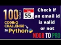 Day 55 100 Days Coding Challenge in Python