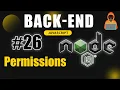 Mastering Permissions and Roles in Node js Backend Mastery with Node js Death Code