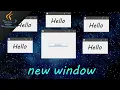 Java open a new GUI window