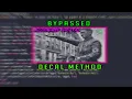 Bypassed Decal Method
