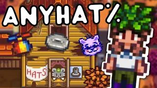 i tried to collect EVERY hat in one year of stardew valley