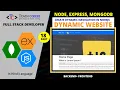 Website Page Routing Navigation with Node js Express and EJS Create Dynamic Navigation