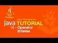 Belajar Java Dasar - 16
