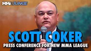 Scott Coker launch press conference for new MMA promotion