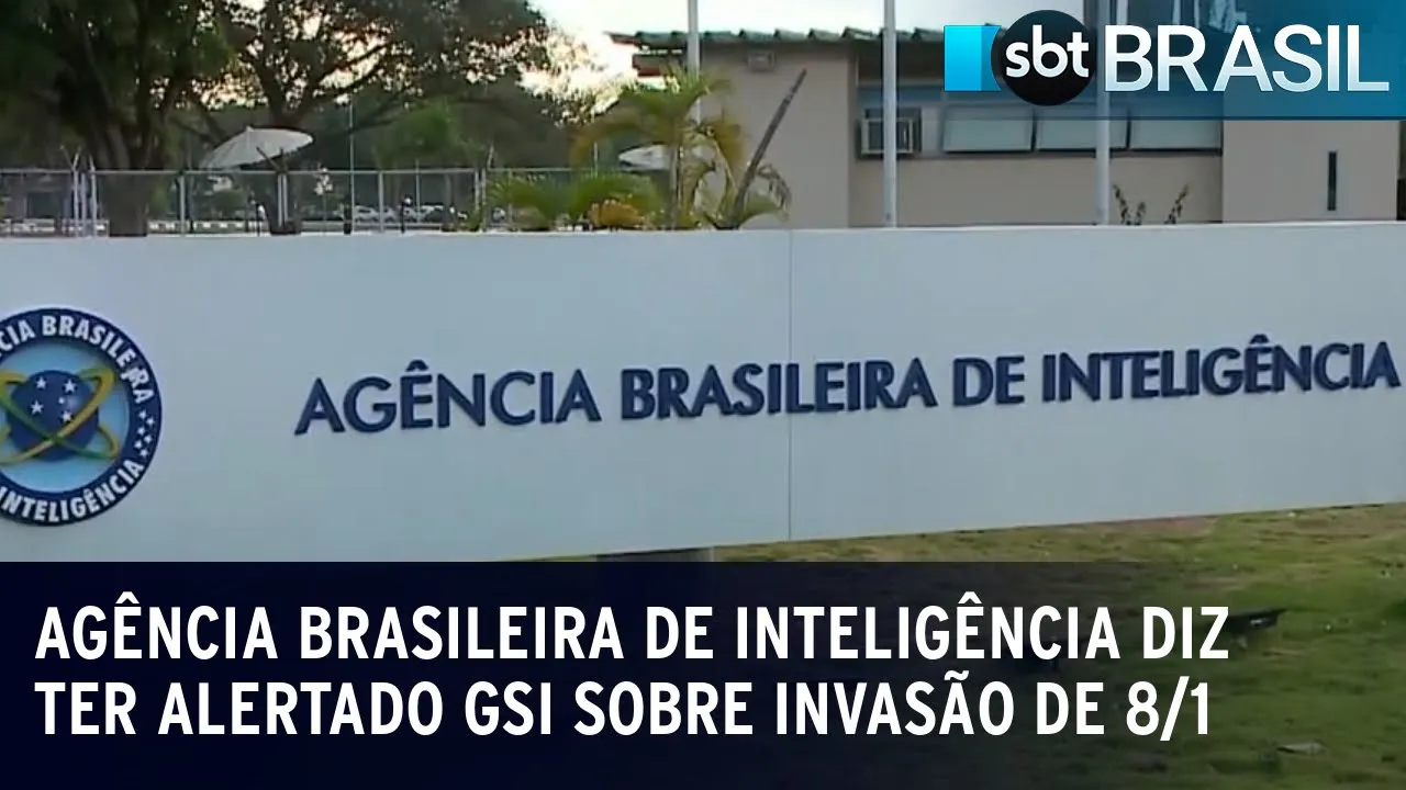 ABIN diz ter alertado Gabinete de Segurança sobre invasão aos três poderes | SBT Brasil (01/08/23)