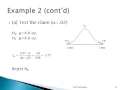 The Student s t Distribution - Lecture