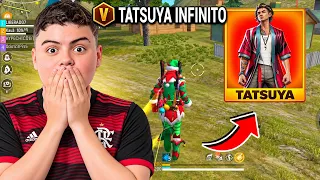 PHZIN FICOU ASSUSTADO COM O BUG DO TATSUYA INFINITO QUE O JRLOUCO ENSINOU NO FREE FIRE