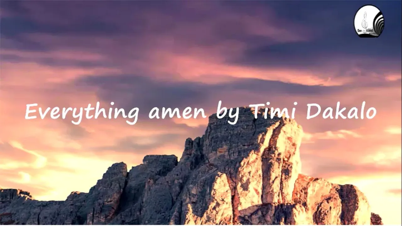 Timi Dakolo - Everything Amen (HD Lyrics)