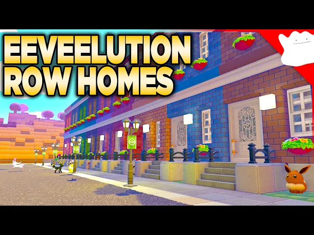 New Eeveelution Row Homes Build for Pokopia City #20