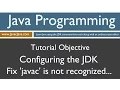 Learn Java Programming - Configuring the Java Development Kit JDK Windows 10