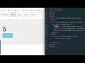javascript incrementing a counter with a button