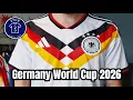 Adidas Germany World Cup 2026 Home Jersey Unboxing WWJersey