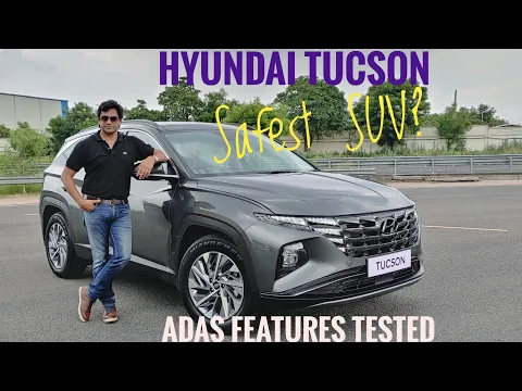 New Hyundai Tucson - Safest SUV? ADAS features tested | GearFliQ