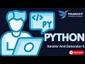 Generators in Python Creating Memory-Efficient Iterators Python Tutorial Chapter 25 - Part 2