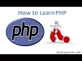 How to Learn PHP PHP for Beginners PhpMyPassion