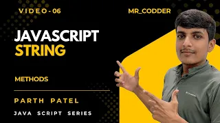 Strings in JavaScript Explained Methods Template Literals JavaScript Tutorial