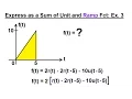 Electrical Engineering Ch 8 RC RL Circuits 23 of 43 Express as a Sum or Unit Ramp Fct 3