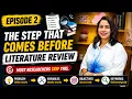 Before Reading a Single Research Paper Do This First Literature Review Mastery Episode 2