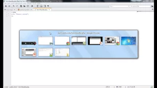 Developing a php file to receive form data