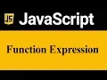 Function Expression in JavaScript Hindi