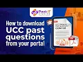 How to Download UCC Past Questions from the Student Portal Step-by-Step Guide