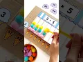 Kids Activity Ice Cream Sundae Math