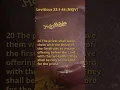 Leviticus 23 1-44 NKJV
