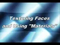 Texturing Faces - Materials