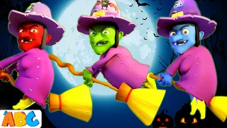 Download Three Little Scary Witches and the Vampire + More Spooky Halloween Songs for kids MP3