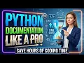 How to Use Python Documentation Like a Pro Save Hours of Coding Time