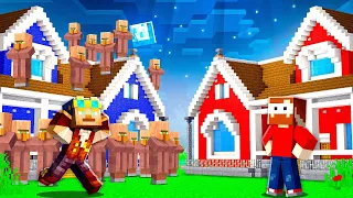 Ik PRANK Mijn Buurman Met VILLAGERS!