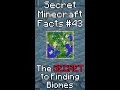 Lagu Only PROS know this SECRET to Finding Biomes in Minecraft
