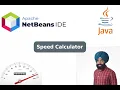JAVA NETBEANS SPEED CALCULATOR GETTEXT SETTEXT