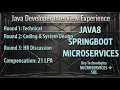Java Developer Interview 2-7 YearsExperience Spring Boot Microservices Java 8 MySQL