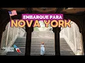 TRAVELING FROM SAO PAULO TO NEW YORK WITH AMERICAN AIRLINES BOARDING AND IMMIGRATION IN THE UNI