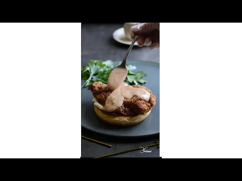 Afternoon Tea Sandwich made with French Brioche Bagel  #shorts