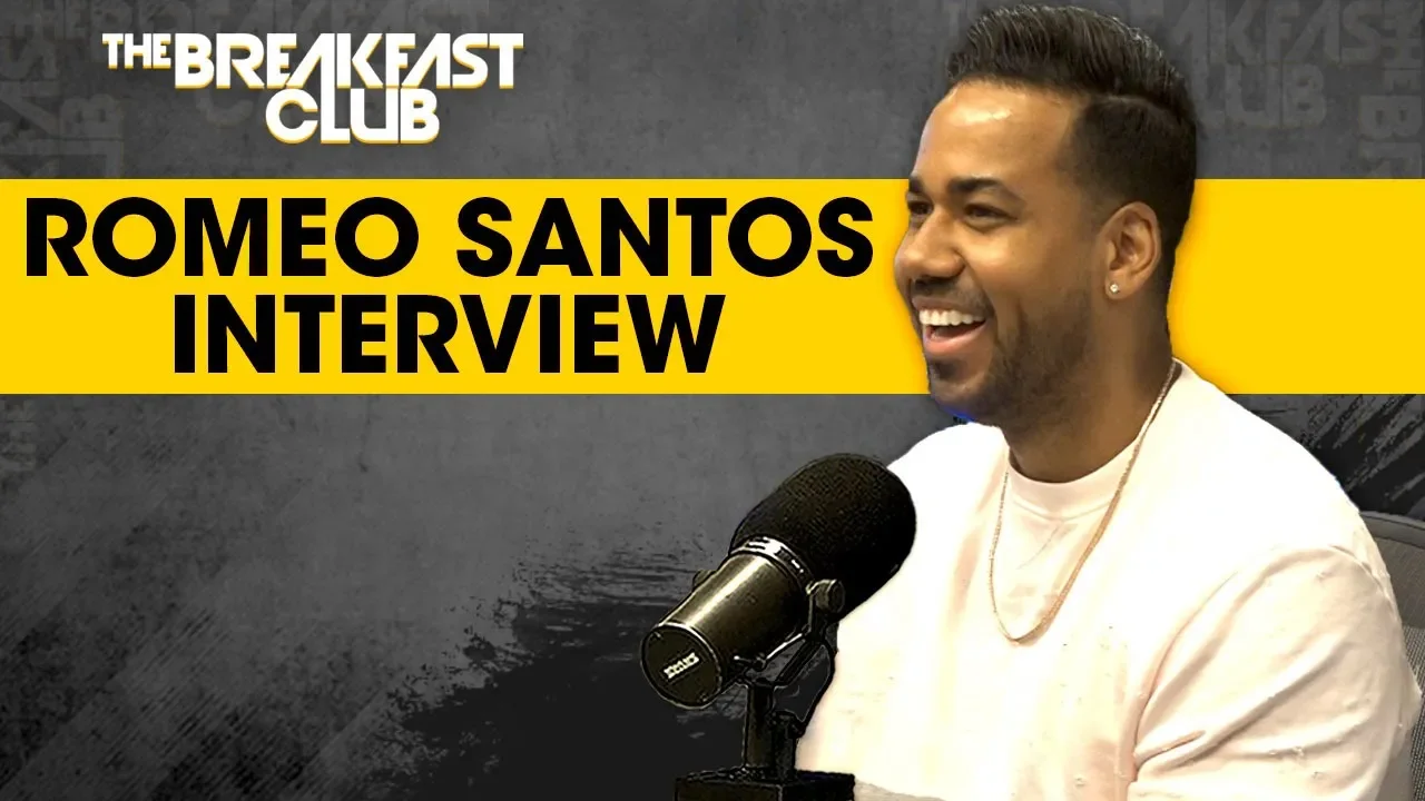 Romeo Santos Talks State of Dominican Republic,  Kissing Fans + Fatherhood