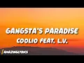 Download Lagu Gangsta's Paradise - Coolio (Lyrics) feat. L.V.