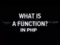 How to create function in PHP with example detailed explanation with demo
