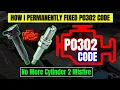 How I Permanently Fixed P0302 Code No More Cylinder 2 Misfire