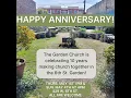 Messages for The Garden Church s 10th Anniversary