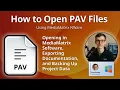 How to Open PAV Files MediaMatrix Peavey Architectural View Data
