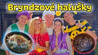 Smejko a Tanculienka a @FolkoaFialka  - Bryndzové Halušky